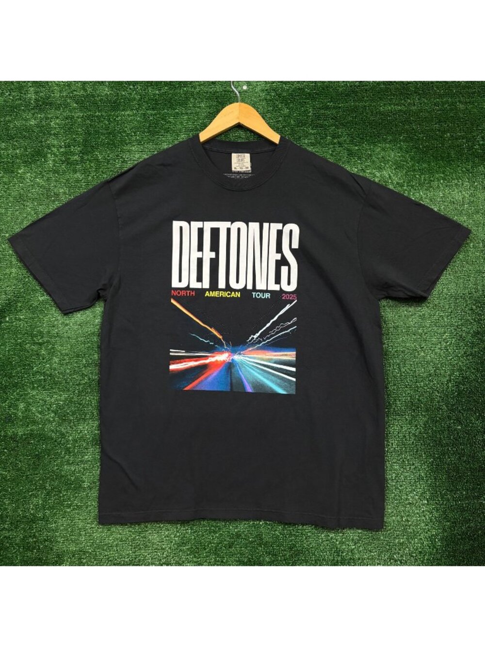 Deftones North American Tour Nu Metal Band T-Shirt Size Extra Large